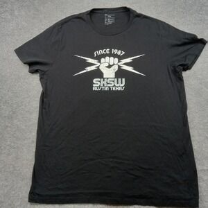 South By Southwest Shirt Men XXL 2XL SXSW Austin Texas Graphic Tee Gap Made USA